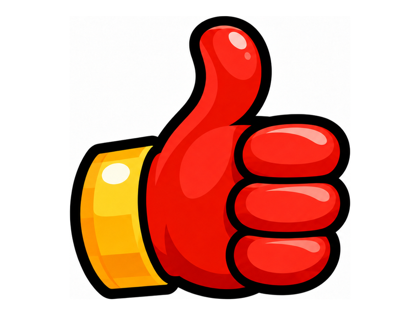 Red Thumbs Up